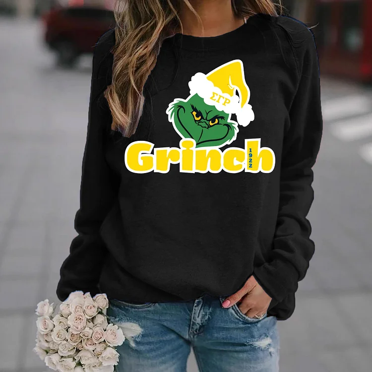 SGRho Grinch Christmas Sweatshirt
