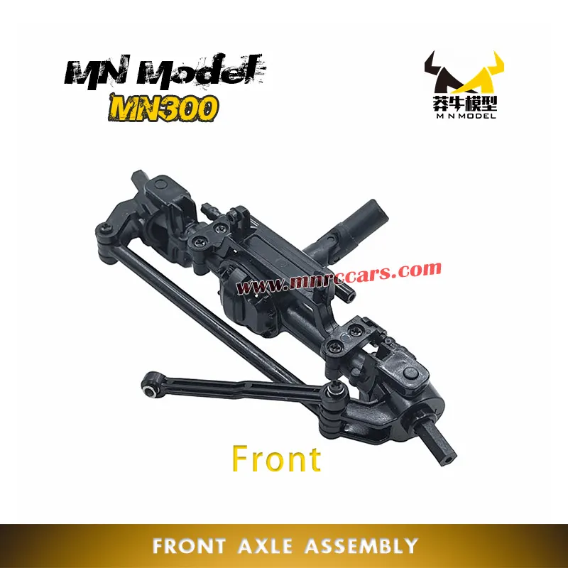 MN Model MN300 RC Crawler Parts Front Axle Assembly