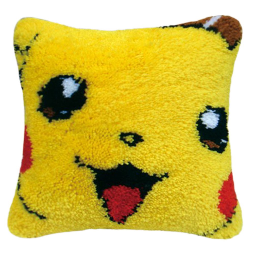 

Cute Cartoon-Latch Hook Counted 3D Pillowcase Cross Stitch, 501 Original