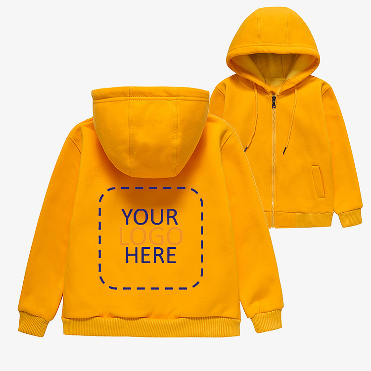 Customizable Kids Fleece Jacket