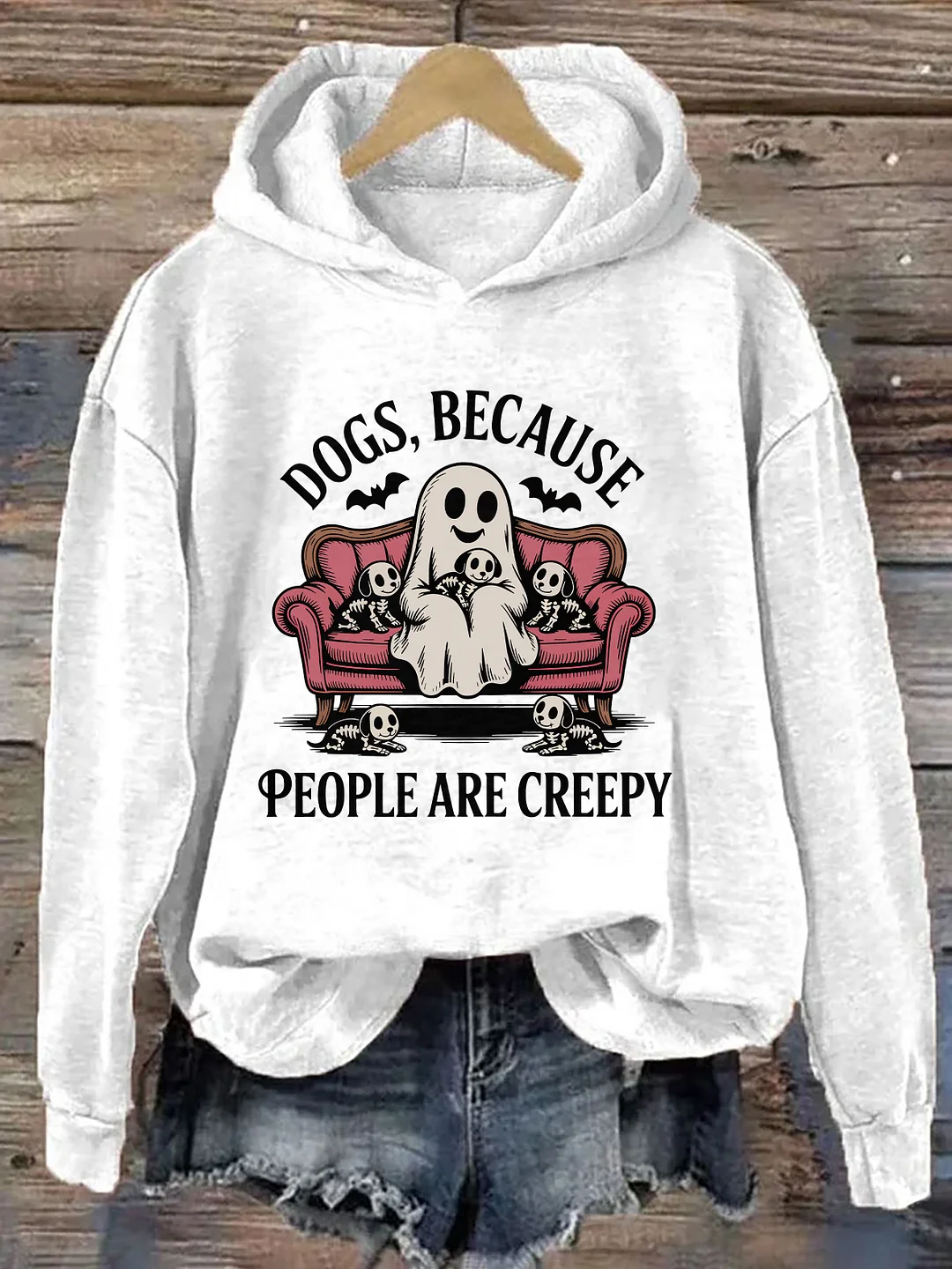 Dogs Because People Are Creepy Hoodie