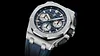 Blue Rubber Strap - Titanium Steel - Automatic - 43mm