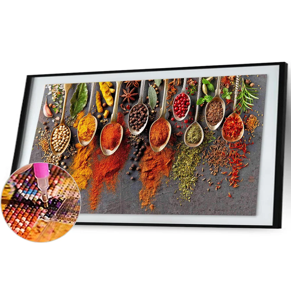Diamond Painting - Full Round Drill - Seasoning(85*45cm)