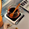 Portable USB Coffee Cup Warmer Heating Mat with 3 Temperatures Settings