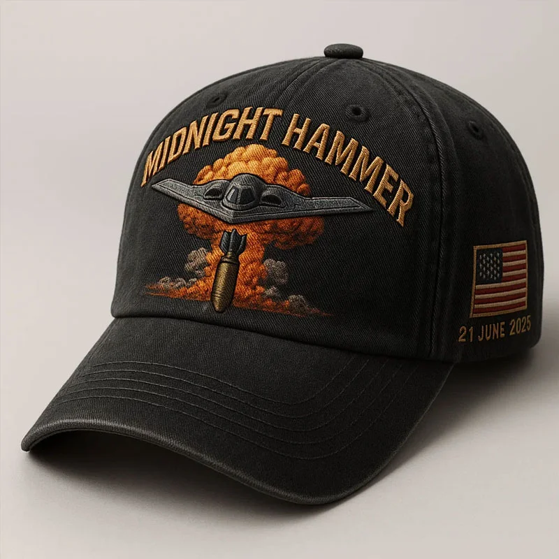 LAST DAY 49% OFF. Midnight Hammer Memorial Hat(Breathable & Lightweight Comfort & Unisex Fit)