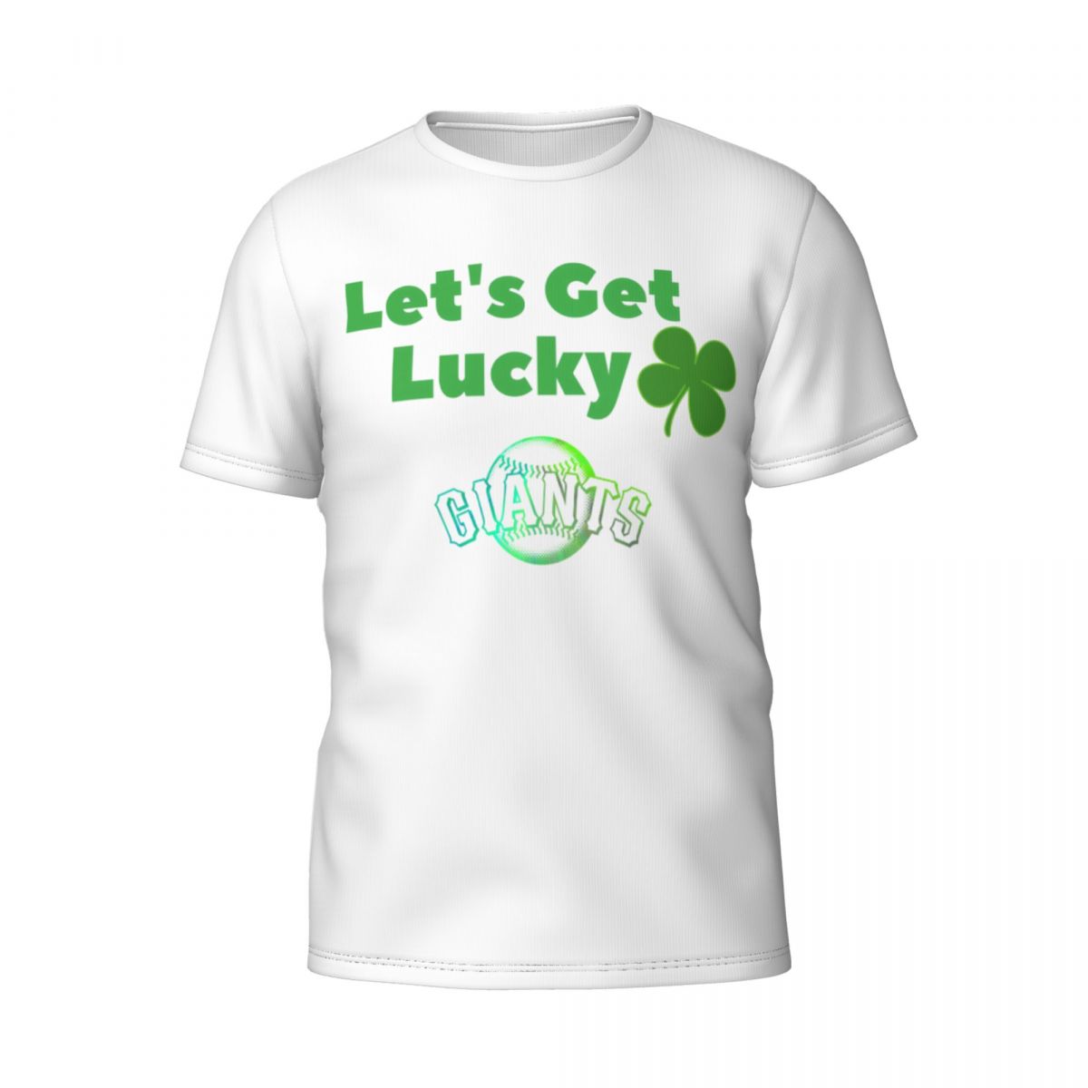 San Francisco Giants Get Lucky Clover St. Patrick's Day Men's T-Shirt