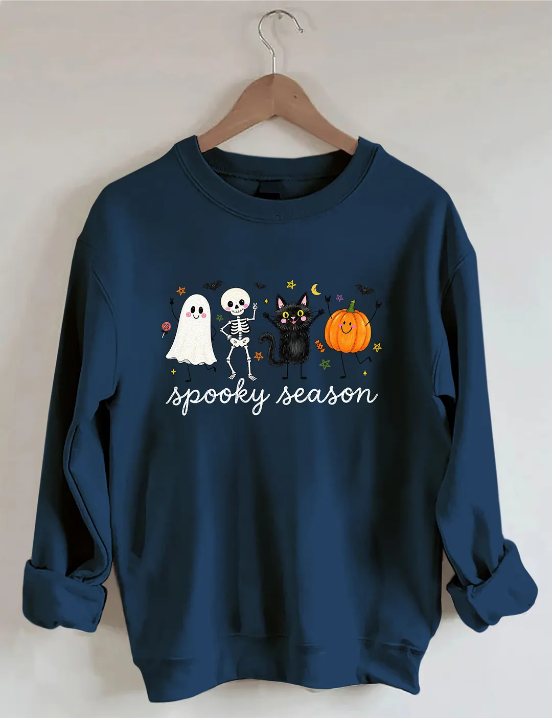 Funny Spooky Season Halloween Ghosts Sweatshirt
