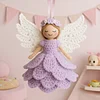 Angel Doll DIY Crochet Kit for Beginners Adults Birthday Gifts Easy Arts and Crafts Knitting Kit with Step-by-Step Tutorials