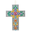 Pendentif acrylique croix diamant bricolage