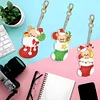 3PCS Diamond Painting Double Sided Keychain Pendant