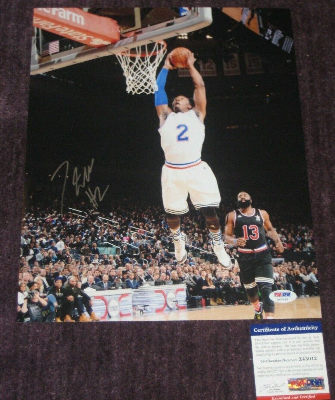 JOHN WALL Signed Washington WIZARDS 11x14 Photo Poster painting w/ PSA COA