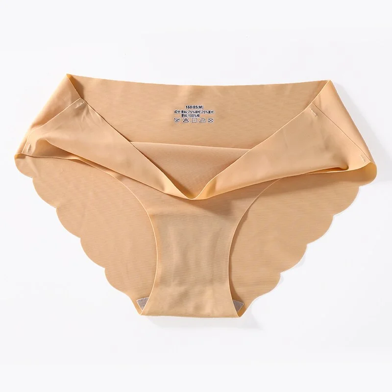 FINETOO Seamless Underwear Women M-XL Ladies Briefs Comfortable Briefs Low-Rise Girls Panties Female Soft Underpants Lingerie