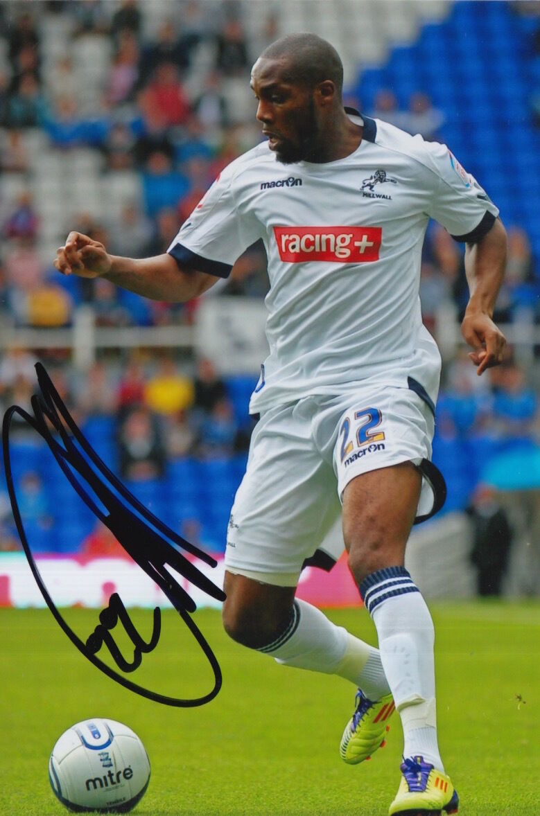 MILLWALL HAND SIGNED DANY N'GUESSAN 6X4 Photo Poster painting 1.