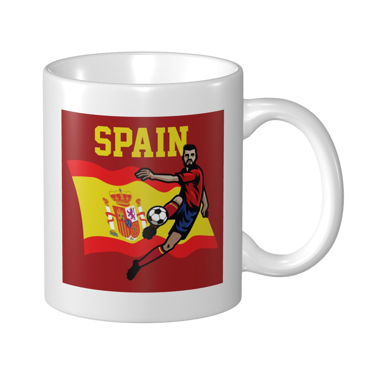 Spain Soccer Player Mug