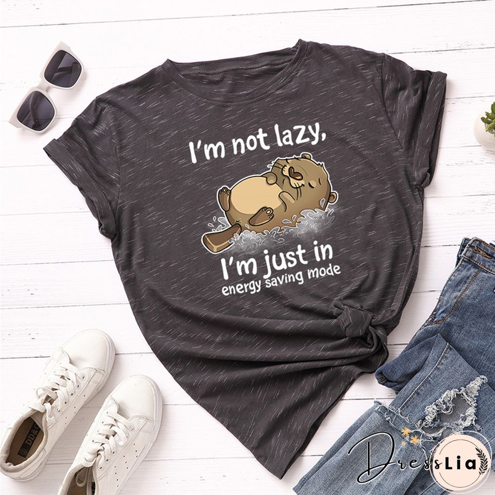 100% Cotton Summer Women TShirt Lovely Cat Letter Print Graphic T Shirt O Neck Short Sleeve Female Tee Shirts Casual Tops