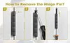 Door Hinge Router Template Set