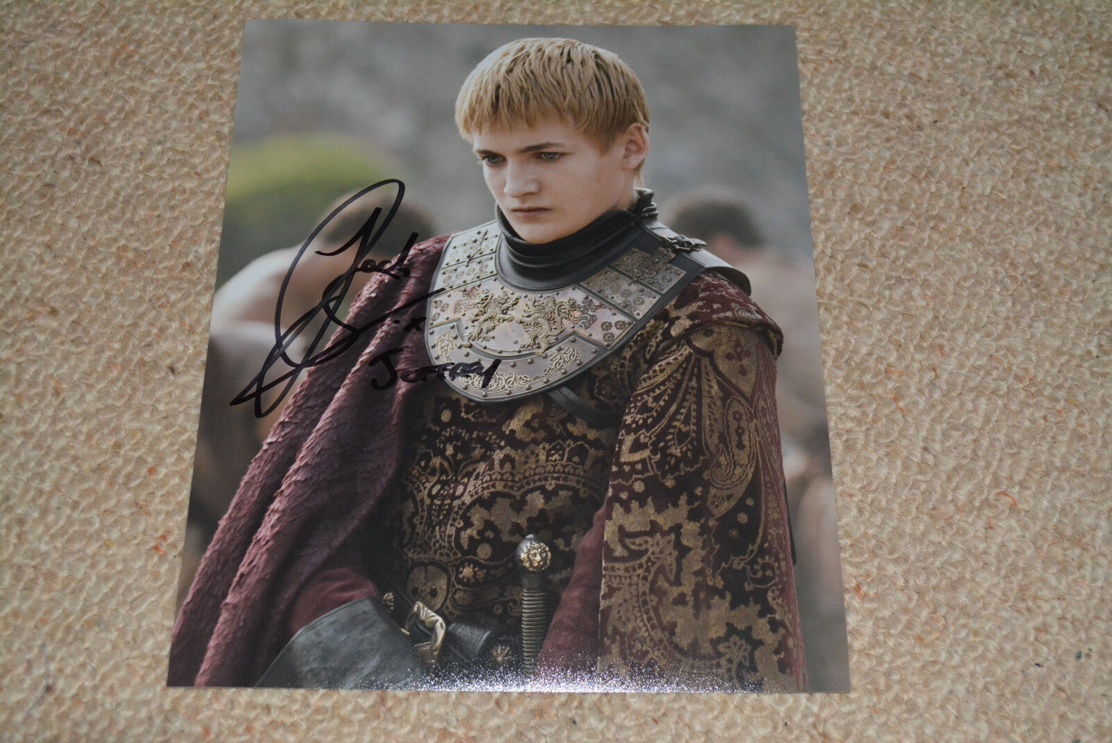 JACK GLEESON signed autograph In Person 8x10 20x25cm GAME OF THRONES