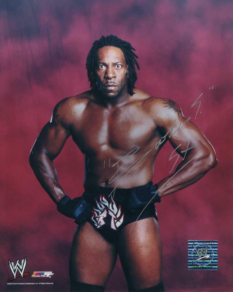 BOOKER T SIGNED AUTOGRAPH 8x10 Photo Poster painting - 6X WORLD CHAMPION, WCW WWF WWE TNA STAR!