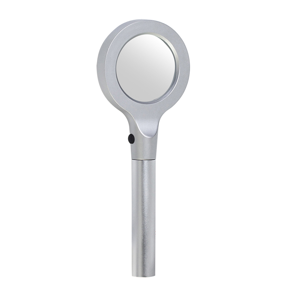 

Zinc Alloy Handheld Magnifying Glass Illuminated Reading Loupe w/ LED Light, 501 Original