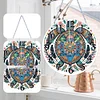 Diamond Painting Mandala Hanging Clock Pendant Kit for Decoration
