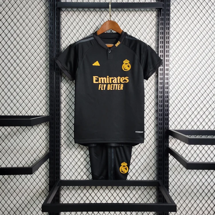 Real Madrid Third Shirt Kids Minikit 2023-2024