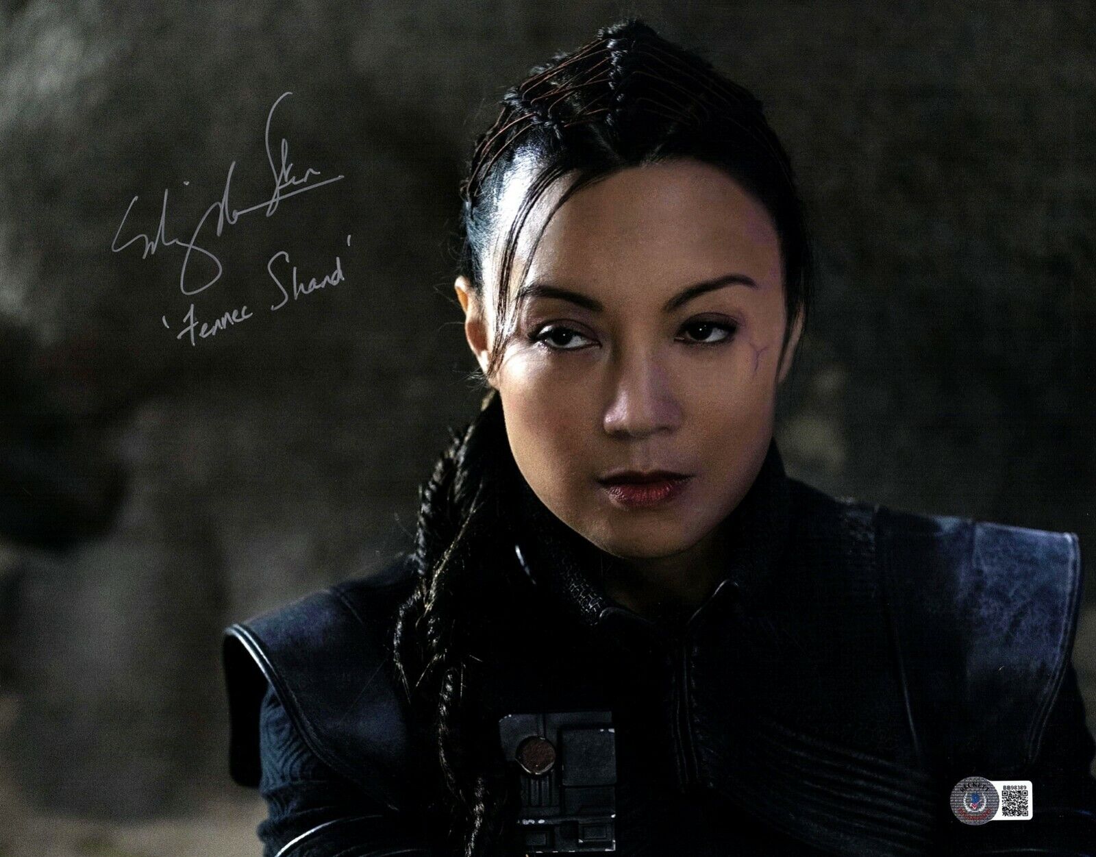 MING-NA WEN Signed Photo Poster painting 11x14 MANDALORIAN Fennec Shand