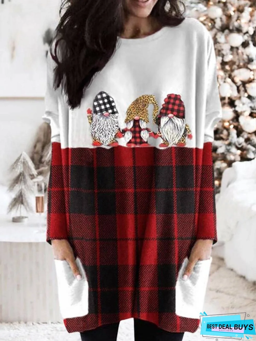 Christmas Snowman Casual Top