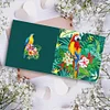 12pcs DIY Diamond Painting Greeting Cards Birthday Thanks Embroidery Postcard