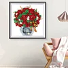Diamond Painting-DIY Crystal Rhinestone Exquisite Vase Bouquet