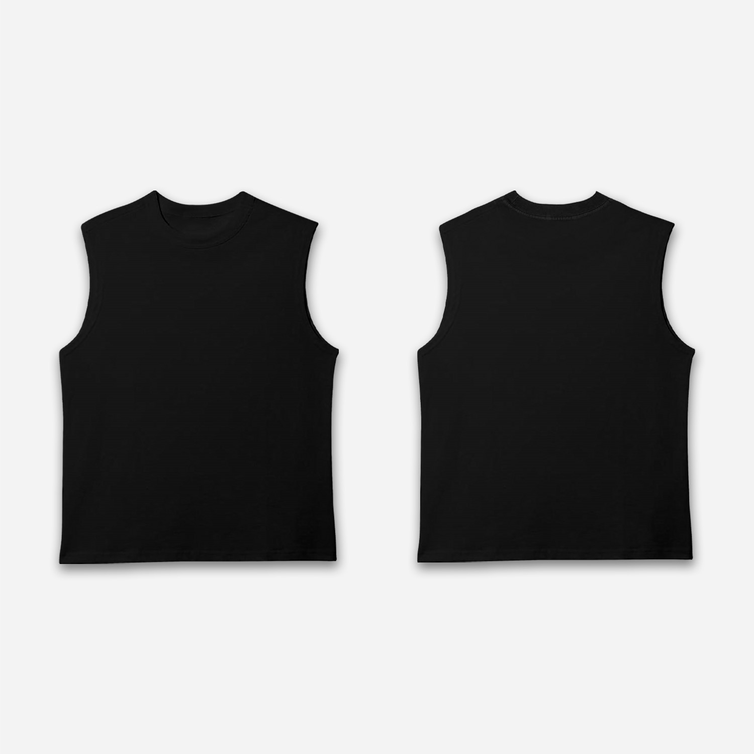 Sopula Men's Oversized Heavyweight Cotton Tank Tops Sleeveless Shirt