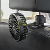 USB Car Fan 3 Speeds 360 Rotatable Car Seat Headrest Fan for Sedan SUV RV Truck