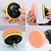 3/4/5 Inch Buffing Waxing Clean Polish Wool Buffer Drill Wheel Polisher Reusable