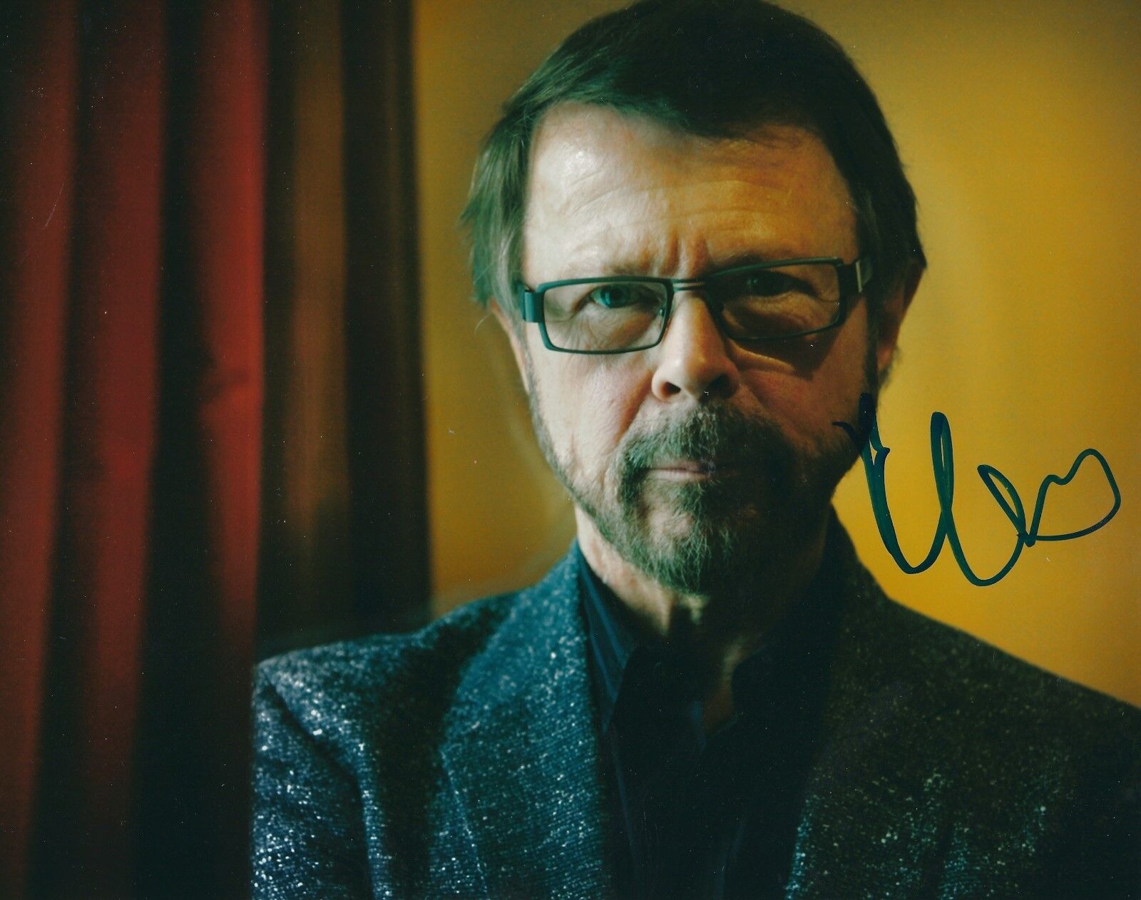 BJORN ULVAEUS ABBA SIGNED 8x10 Photo Poster paintingGRAPH - UACC & AFTAL RD AUTOGRAPH