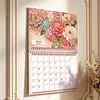 2027 New DIY Diamond Painting Wall Calendar Kit 12-Month Flip Calendar Design Home Decor