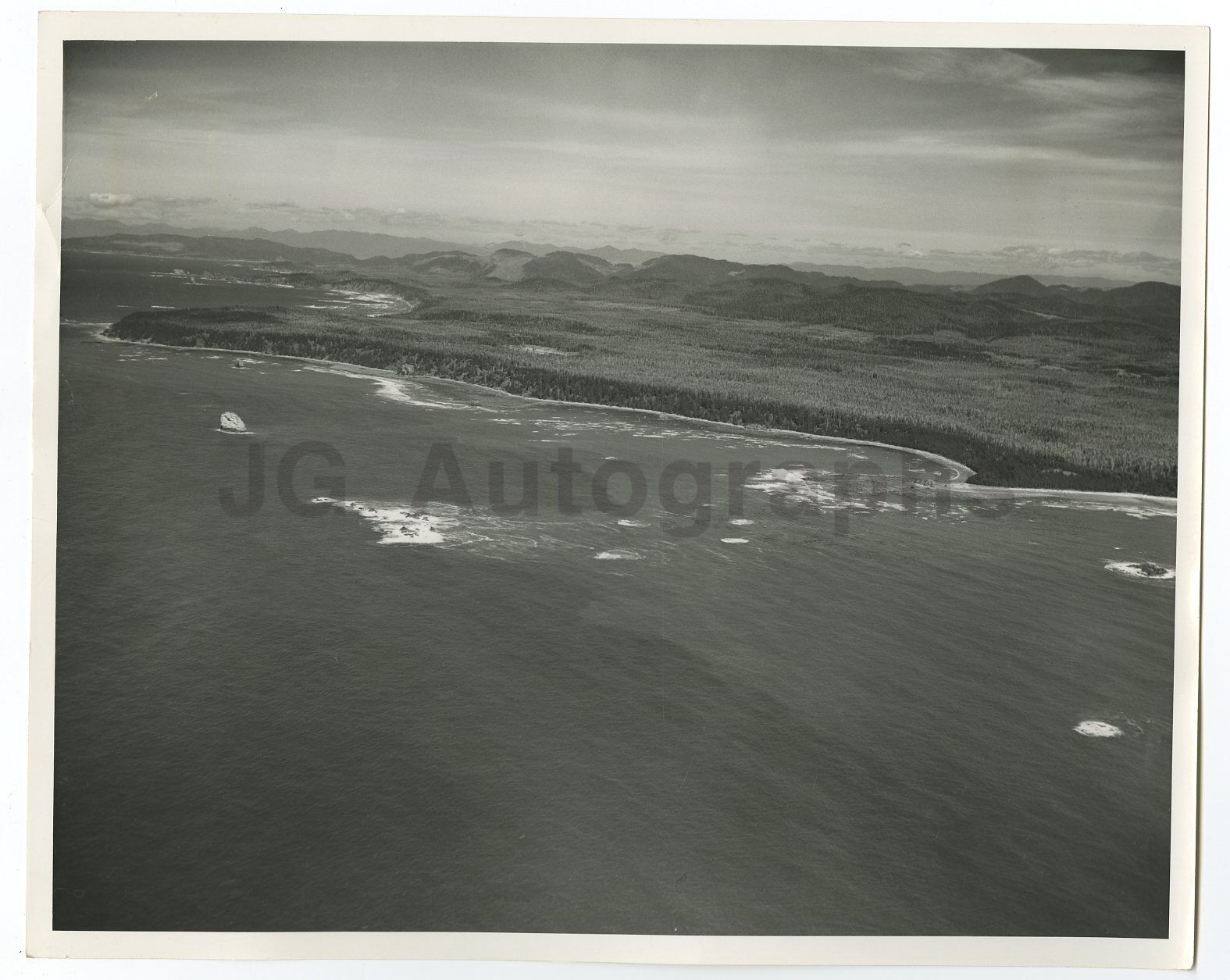 Washington State History - Olympic Peninsula - Vintage 8x10 Photo Poster paintinggraph