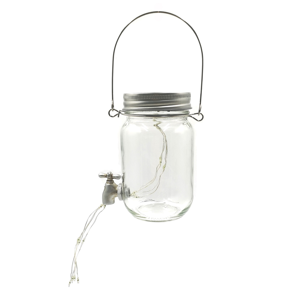 

Solar Mason Jar Lights Hanging Waterproof Cordless Table Lamp for Outdoor, 501 Original