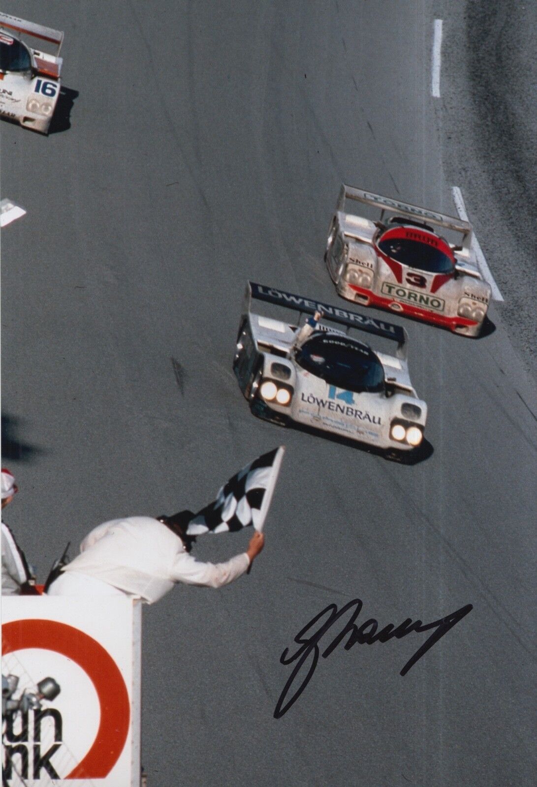 Gianfranco Brancatelli Hand Signed 12x8 Photo Poster painting Le Mans 1.