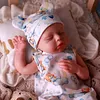 16'' Realistic Silicone Sleeping Baby Little Infant Boy Otina Physical and Mental Accompaniment - RBBI-Myrebornbabydoll&reg; Myrebornbabydoll&reg;