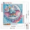 Diamond Painting -DIY Round Drill Cartoon Elephant