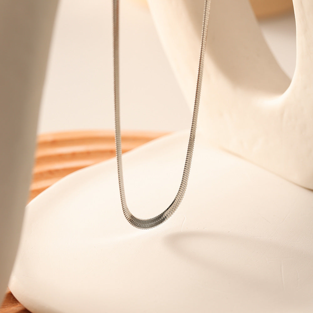 IG Style Chain Geometric Stainless Steel Electroplating Necklaces