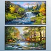 2Pack Landscape-Full Round Diamond Painting(70x40cm)