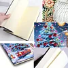 2 Stück 50-seitiges A5-Weihnachtsbaum-Diamantmalerei-Notizbuch für Erwachsene Urlaubsgeschenk