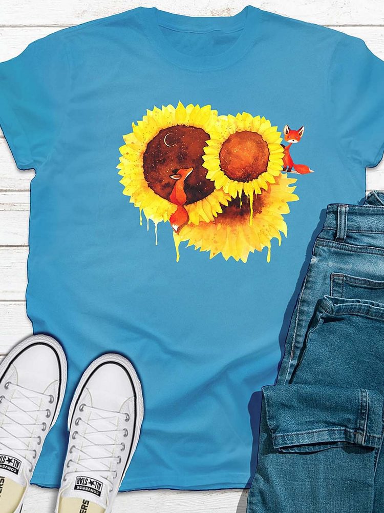Bestdealfriday Sunflower Women's T-Shirt 11011031