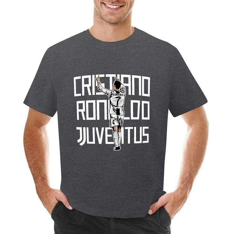 Cristiano Ronaldo Inspired Men's Soccer Culture Tee