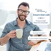Smart Glasses AI Voice Assistant BT Audio Glasses with Open Ear Speaker Hands-Free Calls & Built-in Microphone for Men & Woman