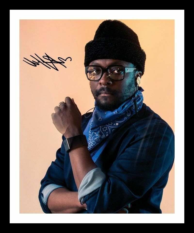 Will.i.am Autograph Signed & Framed Photo Poster painting