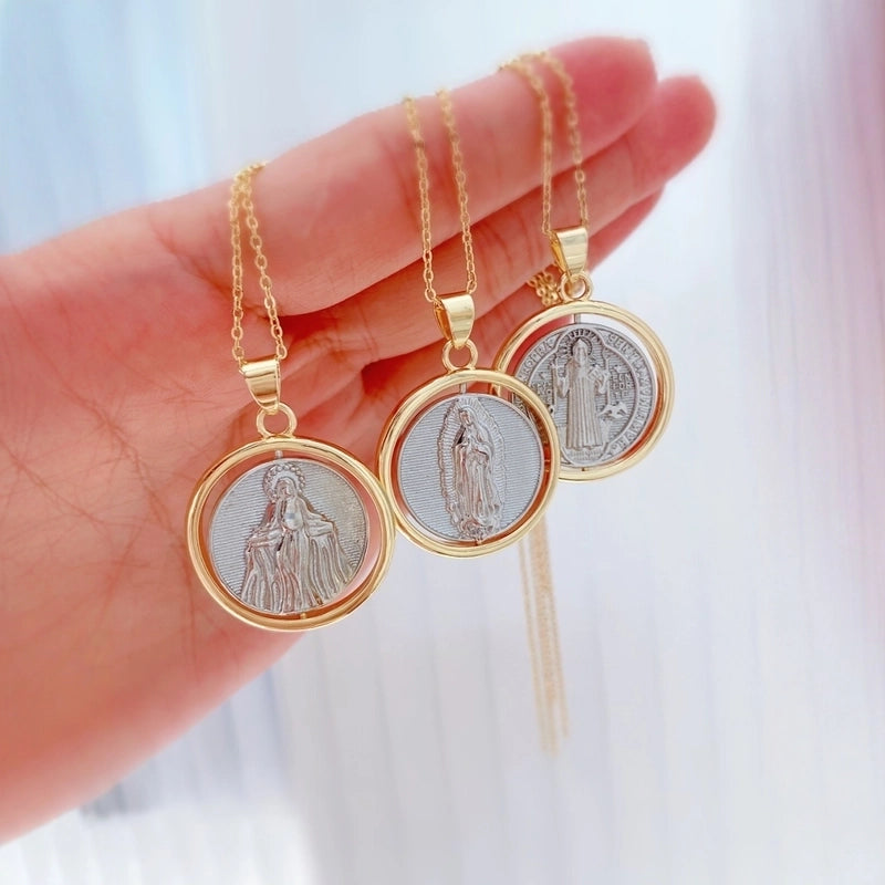 Vintage Style Classic Style Human Geometric Copper Mixed Metal Plating