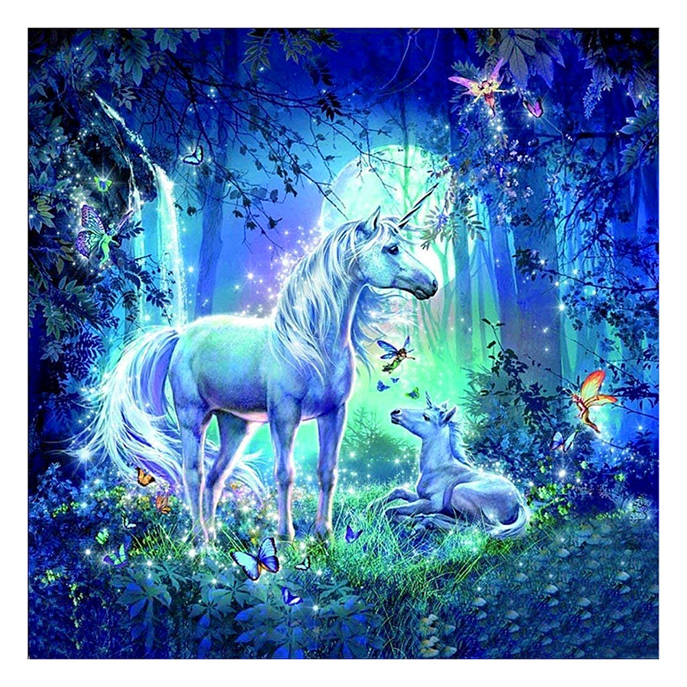 

Magical Nature - 11CT Stamped Cross Stitch - 36*36CM, 501 Original