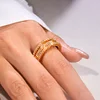 Rotating Gear Diamond Ring