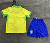 2024 Brazil Home Football Shirt 1:1 Thai Quality Kids Size love fball